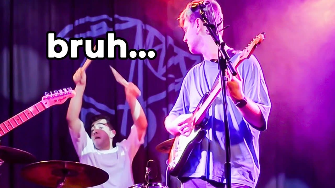 When the Drummer Won't End the Song